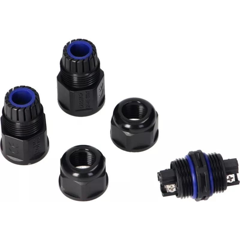 ORNO OR-AE-13601 Tiesioji kabelių jungtis IP68, 3 polių, 4mm², 450V/25A
