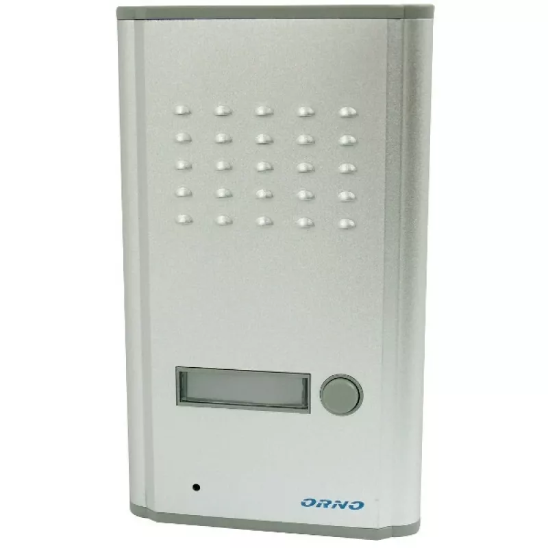 ORNO OR-DOM-RL-901/RL-3208A garso domofono sistema, 1 šeimai, 2 laidų, ant paviršiaus montuojama, balta, 9094