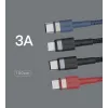 ORSEN S51 Type C – Lightning 3A 1m Raudona