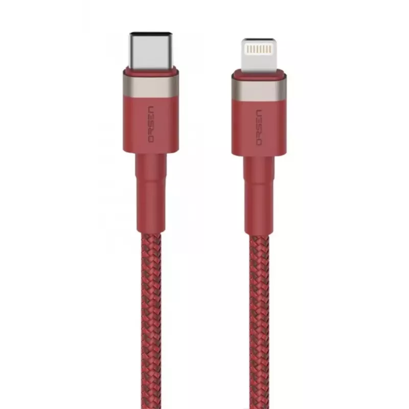 ORSEN S51 Type C – Lightning 3A 1m Raudona