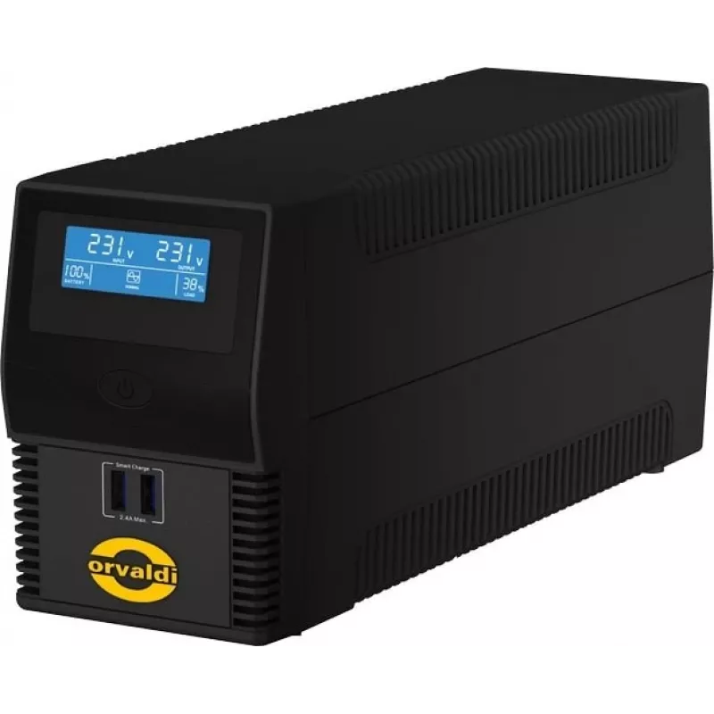 Orvaldi ID850IEC linijinis-interaktyvus UPS 0,8 kVA 480 W 2x IEC C13