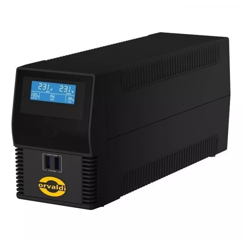 Orvaldi ID850IEC linijinis-interaktyvus UPS 0,8 kVA 480 W 2x IEC C13