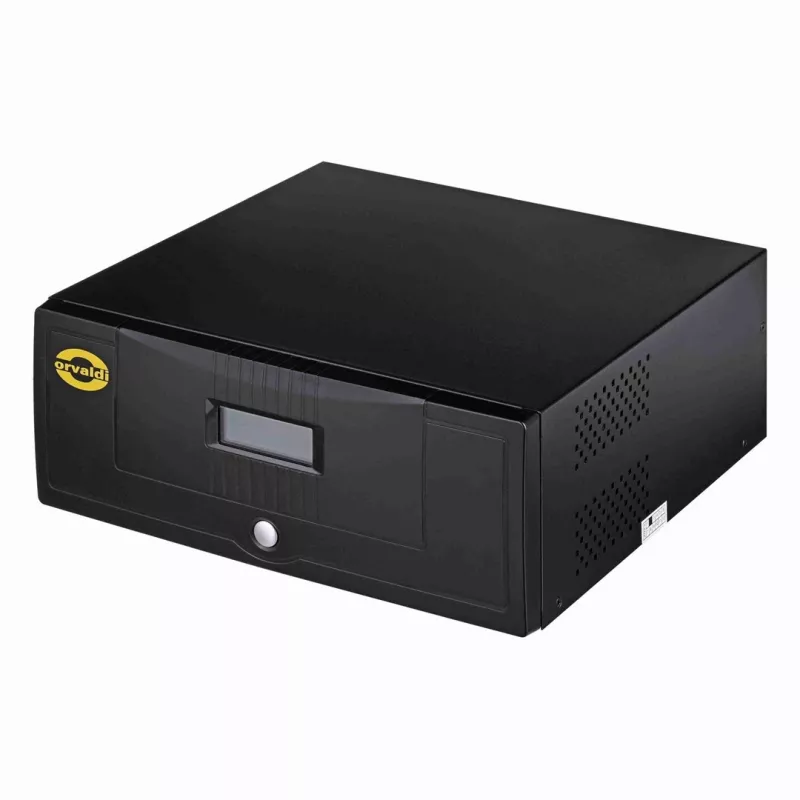 Orvaldi Low Voltage Inverter in UPS Function 12V-840W Home (Black)