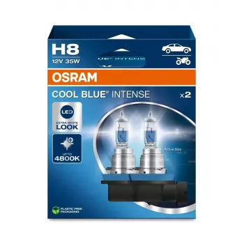 OSRAM Lemputės rinkinys (2 vnt.) H8 12V 35W PGJ19-1 Cool Blue Intense NextGen 5000K