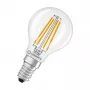 OSRAM CLP40 DIM 3.4W 827 FIL CL E14 P LED Dimmable Drop Lamp Clear 2700K