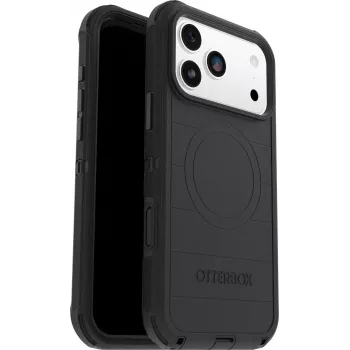 OtterBox Defender Pro MagSafe Camera Control Case, skirta iPhone 17 Pro Max, juoda