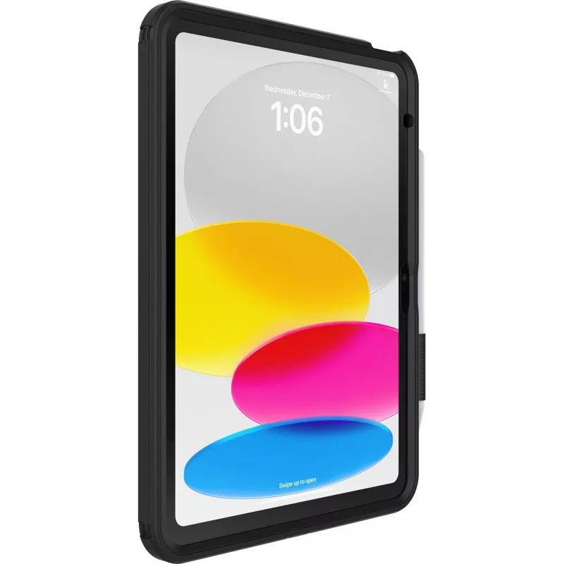 OtterBox Defender Series Kickstand Case, iPad 10th Gen, juoda (77-93756)