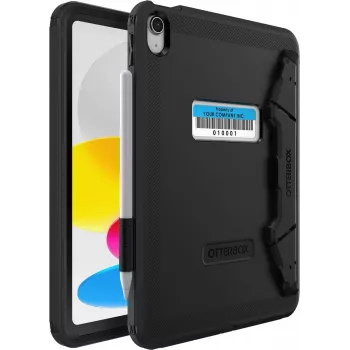 OtterBox Defender Series Kickstand Case, iPad 10th Gen, juoda (77-93756)