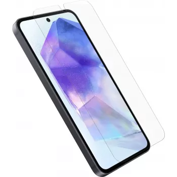 OtterBox Glass Series Screen Protector, skirta Samsung Galaxy A55 5G – skaidrus, atsparus kritimams, įbrėžimams ir dūžiams, 1 vnt. (77-95481)