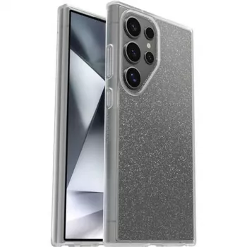 OtterBox React dėklas Samsung Galaxy S24 Ultra, Stardust (skaidrus su blizgučiais)