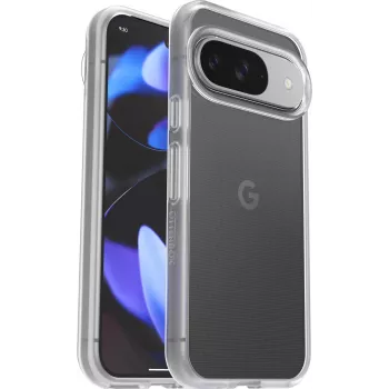 OtterBox React Series Back Cover, skirta Google Pixel 9 / Pixel 9 Pro – skaidri (perdirbtas plastikas)