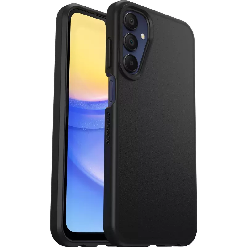 OtterBox React Series Back Cover for Samsung Galaxy A15 5G - Black
