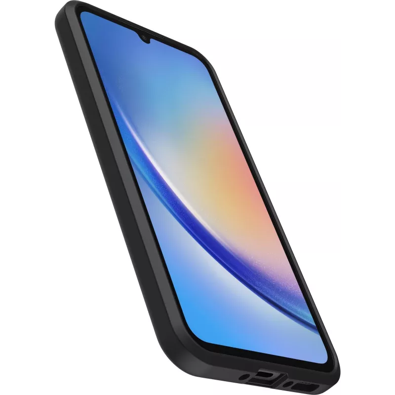OtterBox React Series Back Cover, Samsung Galaxy A34 5G, Black Pro Pack (77-91637)