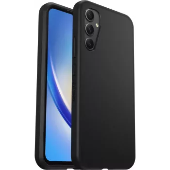 OtterBox React Series Back Cover, Samsung Galaxy A34 5G, Black Pro Pack (77-91637)