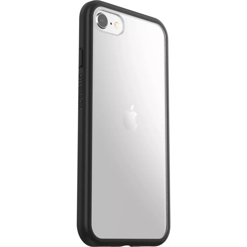 OtterBox React Series Mobilaus telefono galinė danga – Black Crystal – skirta Apple iPhone 7, 8, SE (2-os kartos), SE (3-ios kartos)