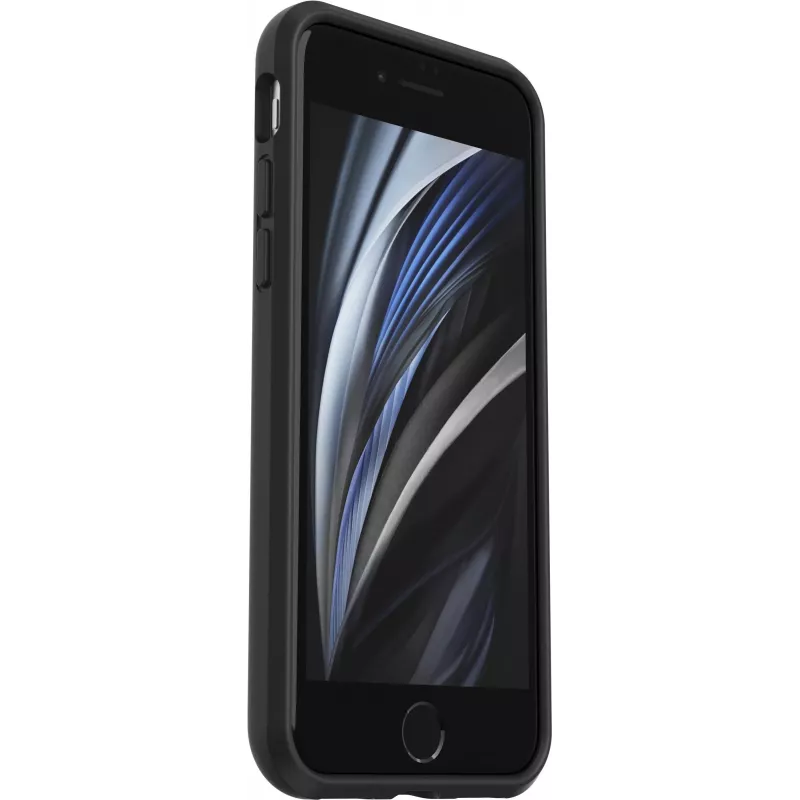 OtterBox React Series Mobilaus telefono galinė danga – Black Crystal – skirta Apple iPhone 7, 8, SE (2-os kartos), SE (3-ios kartos)