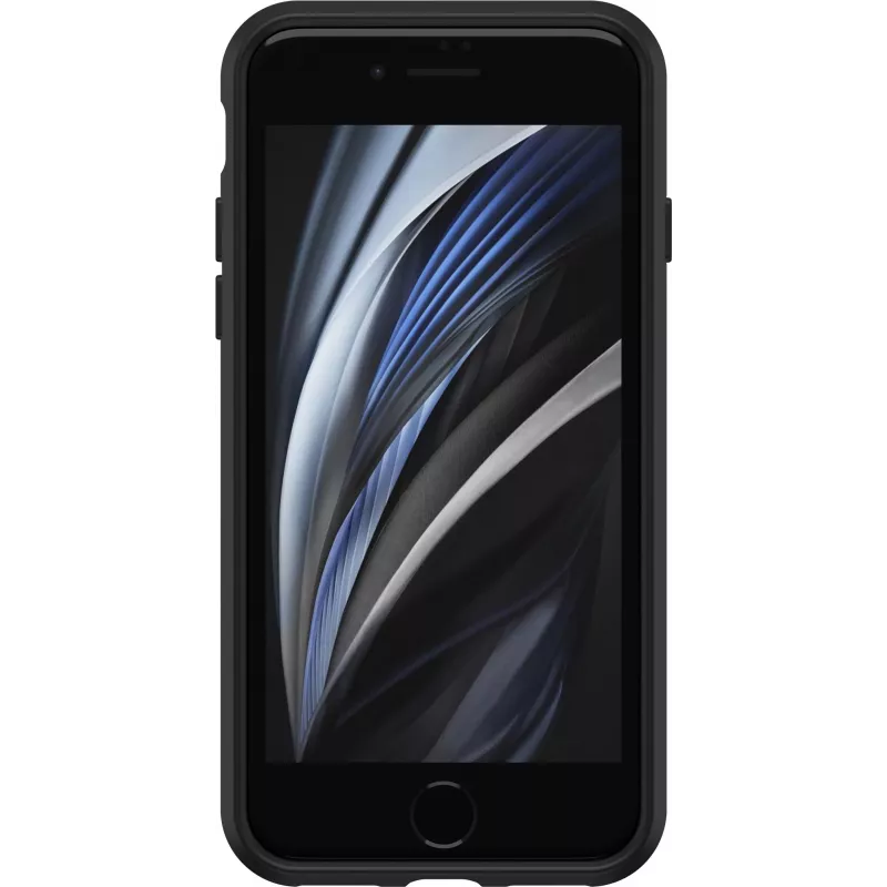 OtterBox React Series Mobilaus telefono galinė danga – Black Crystal – skirta Apple iPhone 7, 8, SE (2-os kartos), SE (3-ios kartos)