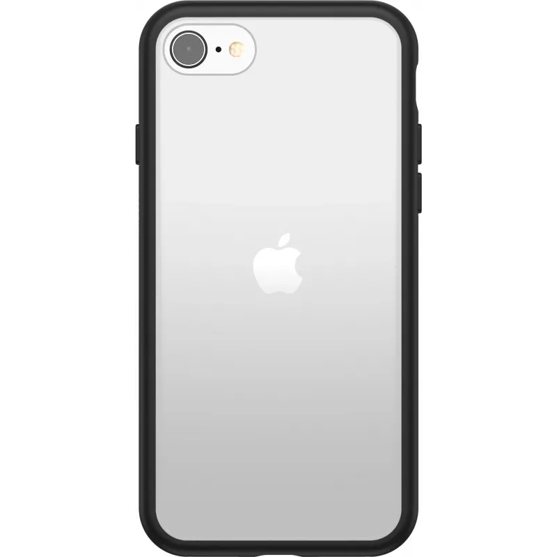 OtterBox React Series Mobilaus telefono galinė danga – Black Crystal – skirta Apple iPhone 7, 8, SE (2-os kartos), SE (3-ios kartos)