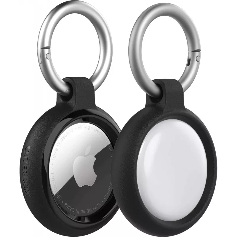 OtterBox Sleek Keychain for Apple AirTag - Black