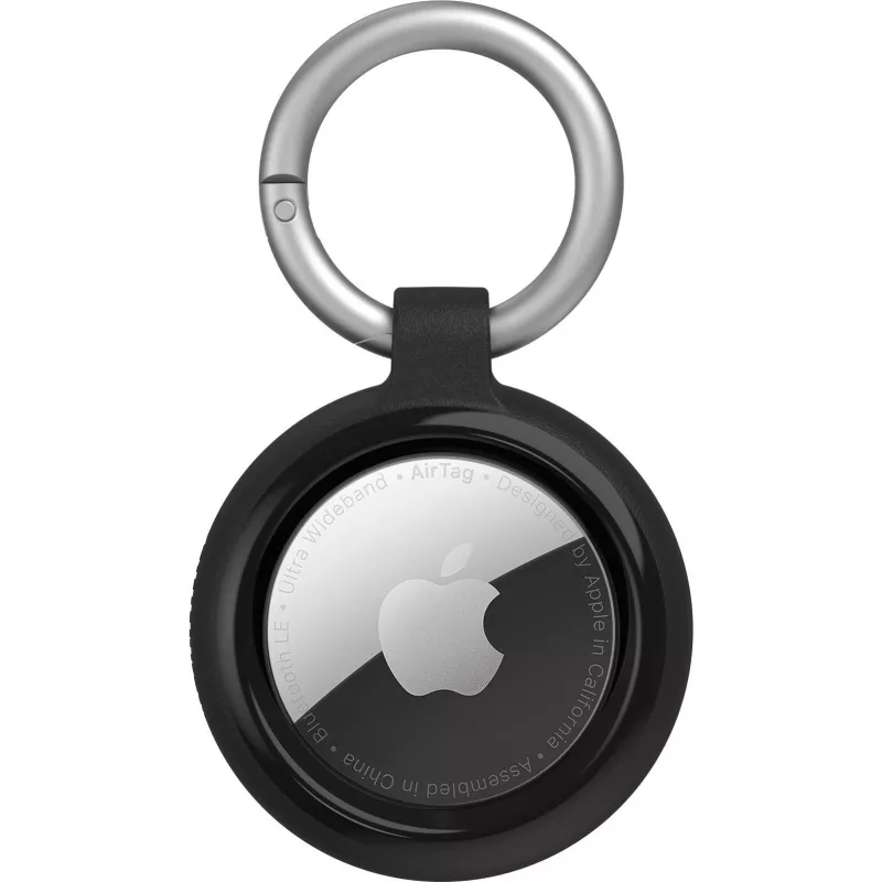 OtterBox Sleek Keychain for Apple AirTag - Black