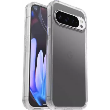 OtterBox Symmetry Clear Case, skirta Google Pixel 9 Pro – skaidrus