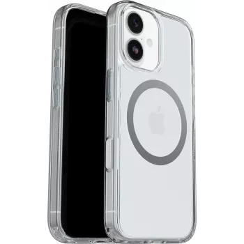 OtterBox Symmetry Clear MagSafe Camera Control Case, skirta iPhone 17 – skaidrus