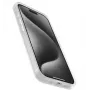 OtterBox Symmetry Series Back Cover for Apple iPhone 15 Pro, Clear - Polikarbonatas ir sintetinė guma, 3X karinio standarto apsauga nuo kritimo, suderinama su belaidžiu įkrovimu