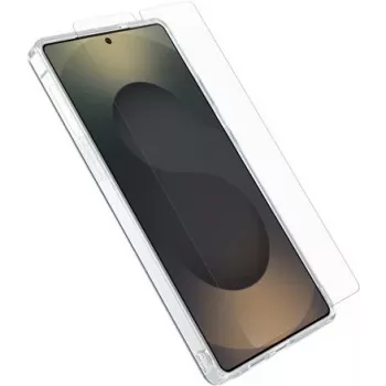 OtterBox Symmetry Series permatomas dėklas su premium grūdinto stiklo ekrano apsauga, skirtas Samsung Galaxy S25 Ultra - permatomas 78-81494