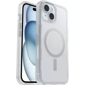 OtterBox Symmetry Series Clear MagSafe Dėklas, skirtas Apple iPhone 13/14/15/16e - Skaidrus