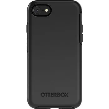 OtterBox Symmetry Series Pro Pack - Galinis dangtelis, skirtas Apple iPhone 7, 8, SE (2nd Gen), SE (3rd Gen) - Polikarbonatas, sintetinė guma - Juoda