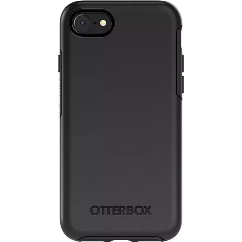 OtterBox Symmetry Series Pro Pack - Galinis dangtelis, skirtas Apple iPhone 7, 8, SE (2nd Gen), SE (3rd Gen) - Polikarbonatas, sintetinė guma - Juoda