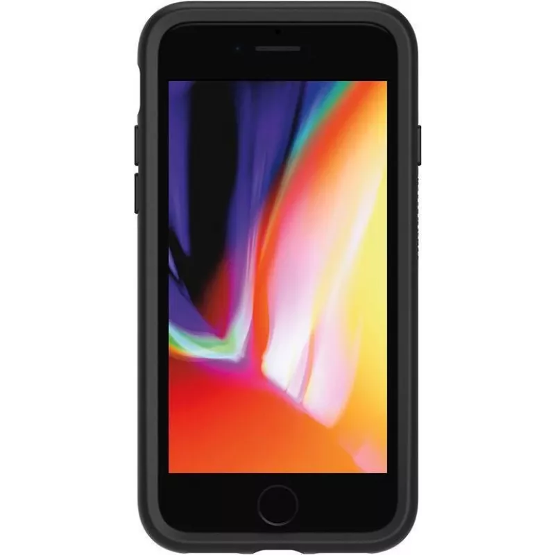 OtterBox Symmetry Series Pro Pack - Galinis dangtelis, skirtas Apple iPhone 7, 8, SE (2nd Gen), SE (3rd Gen) - Polikarbonatas, sintetinė guma - Juoda