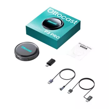 OTTOCAST OTTOAIBOX P3 Pro belaidis Android adapteris