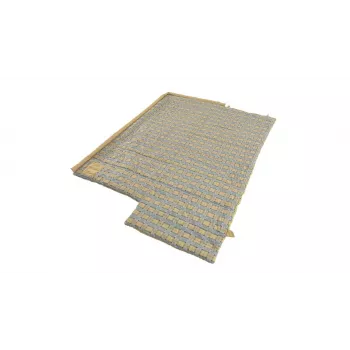 Outwell Commodore Miegmaišis 225 x 85 cm 9/5/-8 °C su atskira pagalve, 2 krypčių automatinis L formos užtrauktukas