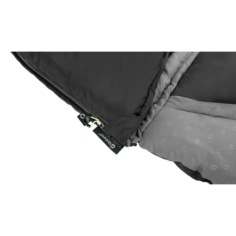 Outwell Contour miegmaišis 220 x 85 cm -13/+16 °C, kairysis užtrauktukas