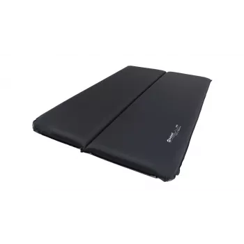 Outwell Sleepin Double Mat 100 mm – Savaime prisipučiantis dvigubas stovyklavimo čiužinys 200 x 130 x 10 cm, pilka/mėlyna