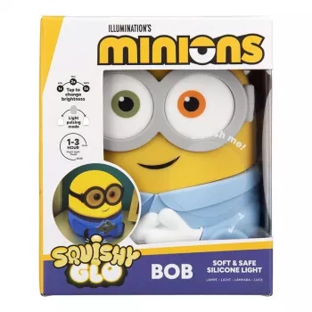 Paladone Bob SquishyGlo silikoninis šviestuvas su SpongeBob SquarePants – įkraunamas nuotaikos šviestuvas