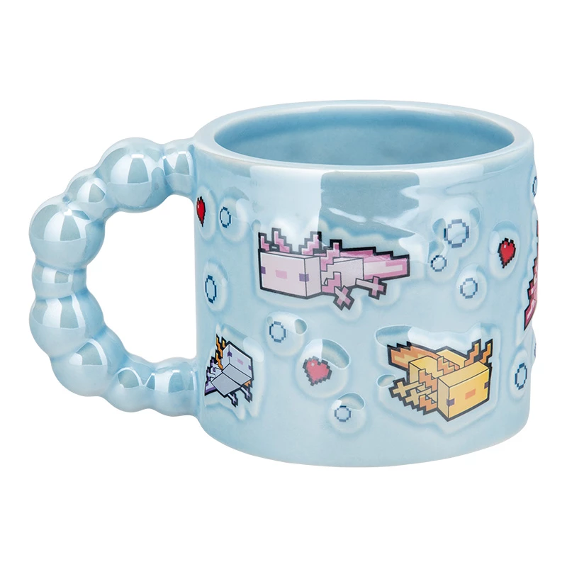 Paladone Minecraft Axolotl Bubble Shaped Mug