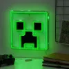 Paladone Minecraft Creeper sieninis LED neoninis apšvietimas