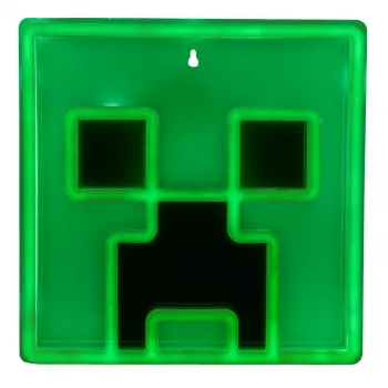 Paladone Minecraft Creeper sieninis LED neoninis apšvietimas