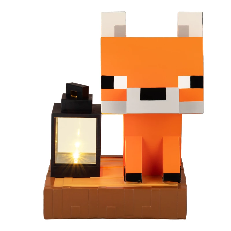 Paladone Minecraft Fox Solar Light – Saulės energija maitinama dekoratyvinė LED figūrėlė