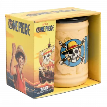 Paladone One Piece Formos Puodelis - Monkey D. Luffy 350ml Keraminis