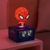 Paladone Spider-Man Icon žadintuvas – skaitmeninis LED, raudonas/juodas