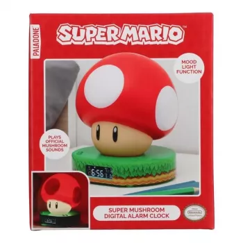Paladone Super Mushroom skaitmeninis žadintuvas