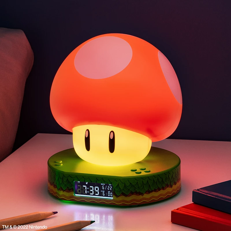 Paladone Super Mushroom skaitmeninis žadintuvas