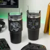 Paladone Xbox Gamer Cup – keramikinė 300 ml puodelis su Xbox valdiklio formos rankena, juodai žalia