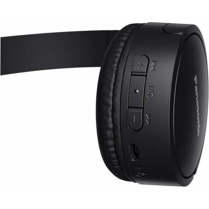 Panasonic RB-HF420BE-K belaidės ausinės ant ausų su mikrofonu, Bluetooth 5.0, 50 h baterija, juodos