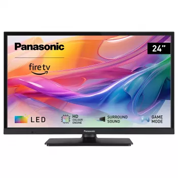 Panasonic TV-24S50AEZC 61 cm (24 col.) HD Ready LED Fire TV Smart TV su žaidimo režimu, juoda