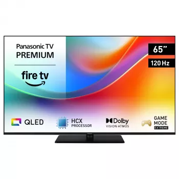 Panasonic TV-65W85B 65 colių 4K QLED 120 Hz Fire TV HDR Dolby Atmos televizorius