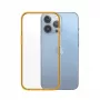 PanzerGlass ClearCase, skirtas Apple iPhone 13 Pro, Tangerine – apsauga nuo pageltimo, MagSafe, MIL-STD-810H smūgių apsauga